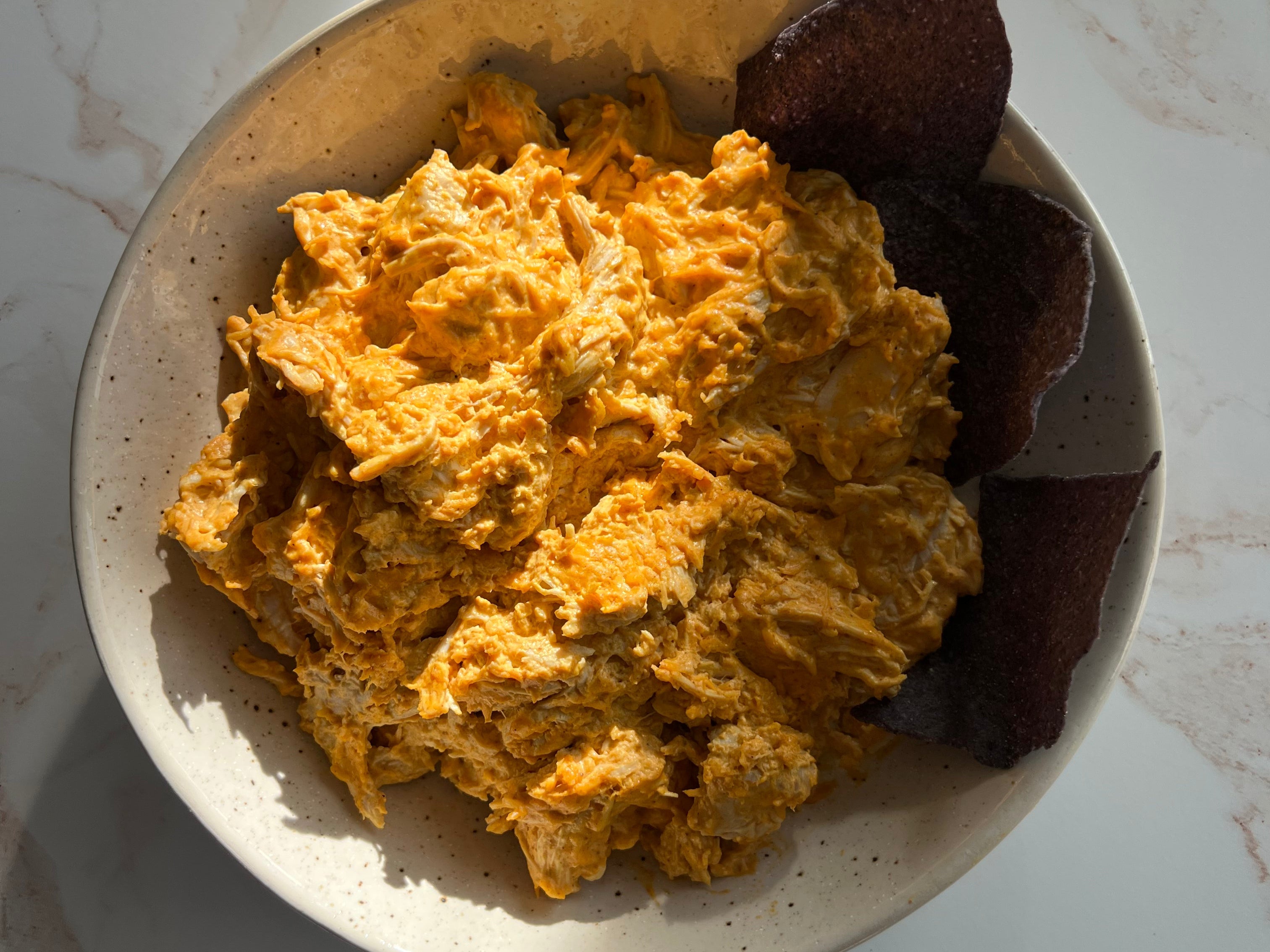 Buffalo Butter Chicken Dip