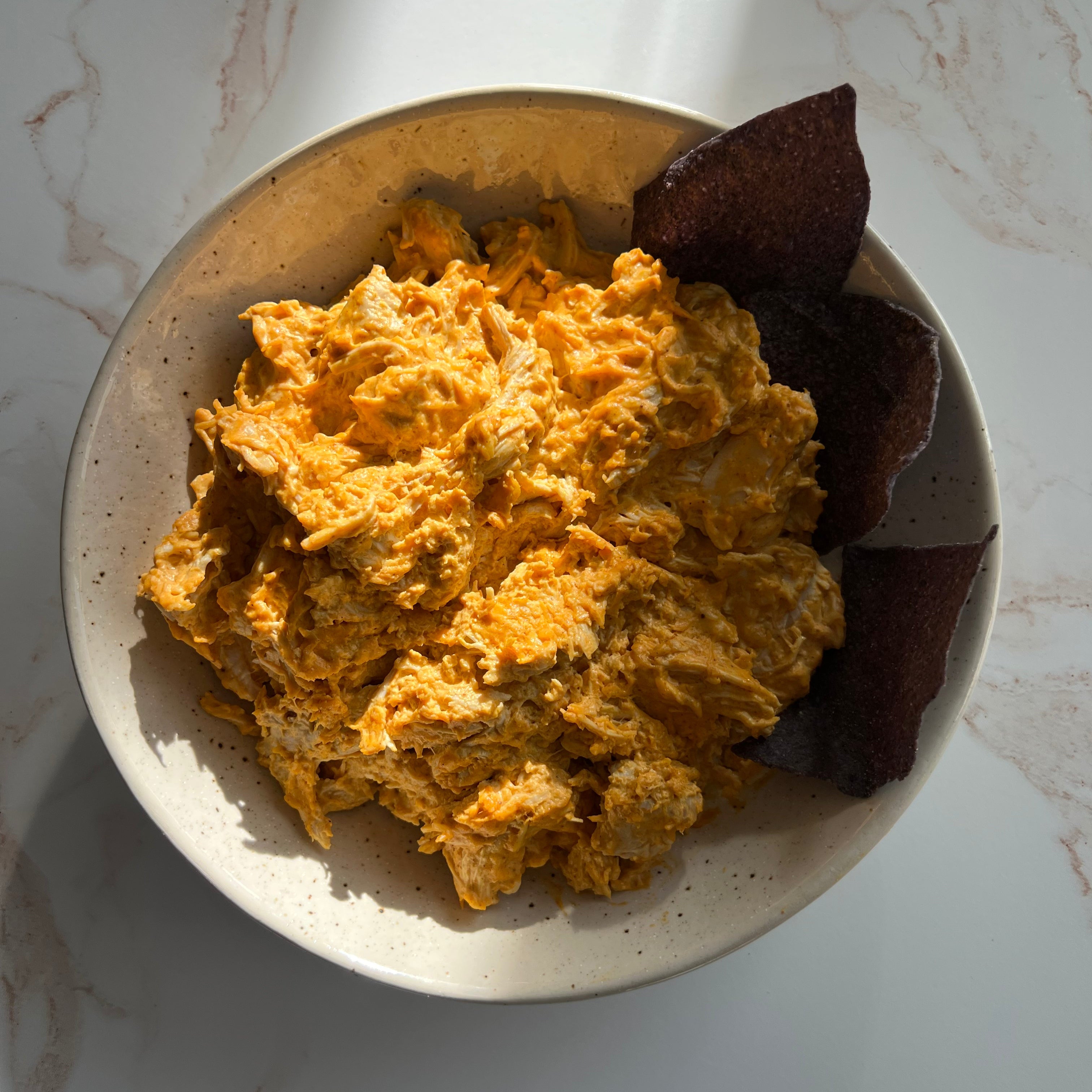 Buffalo Butter Chicken Dip