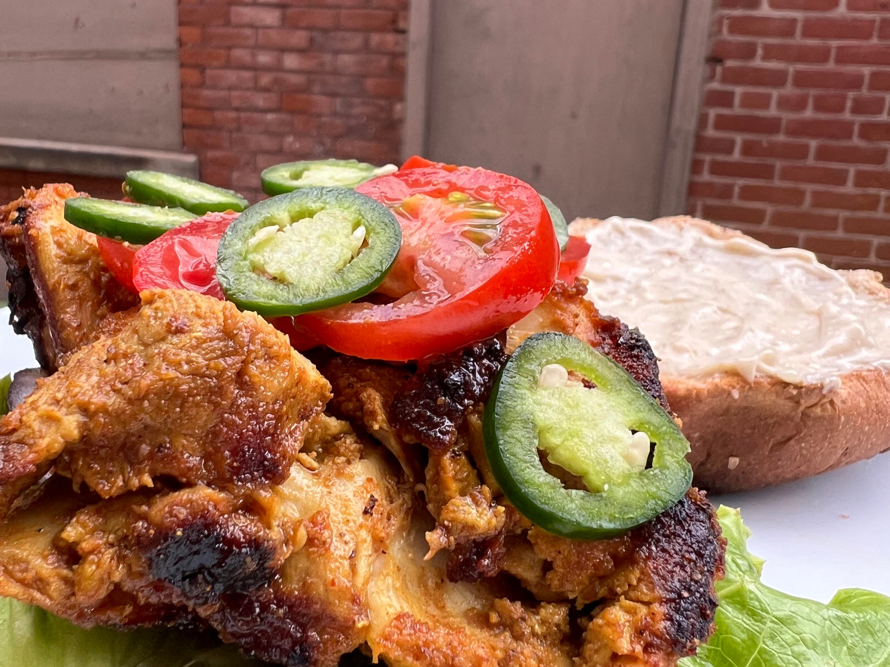 Tandoori Chicken Sandwiches