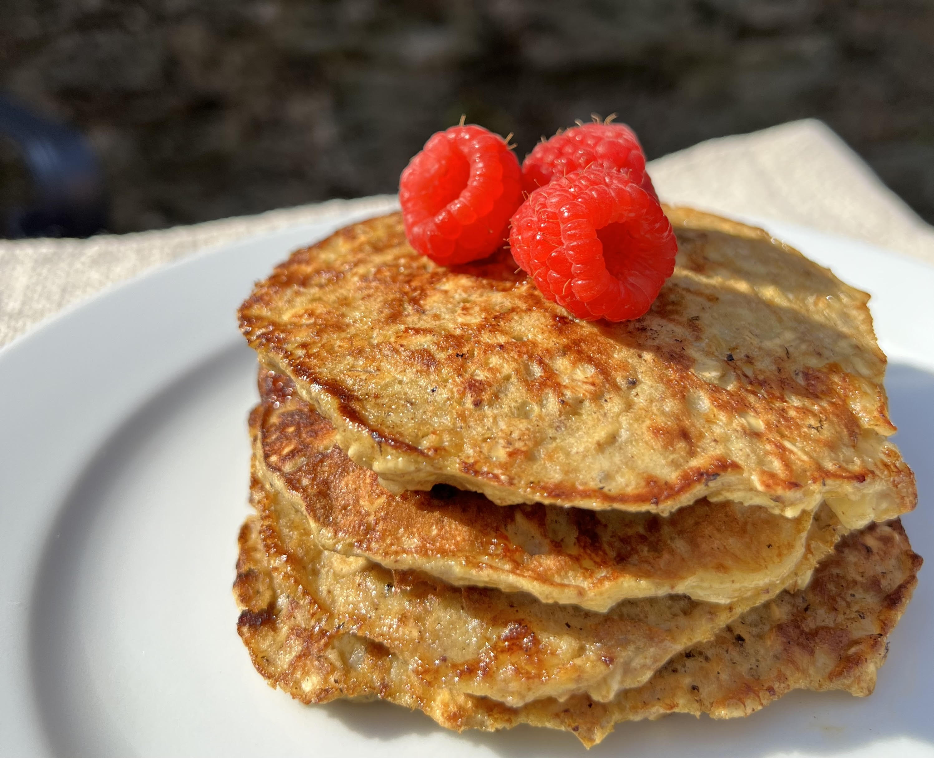 4-Ingredient Chai Masala Pancakes